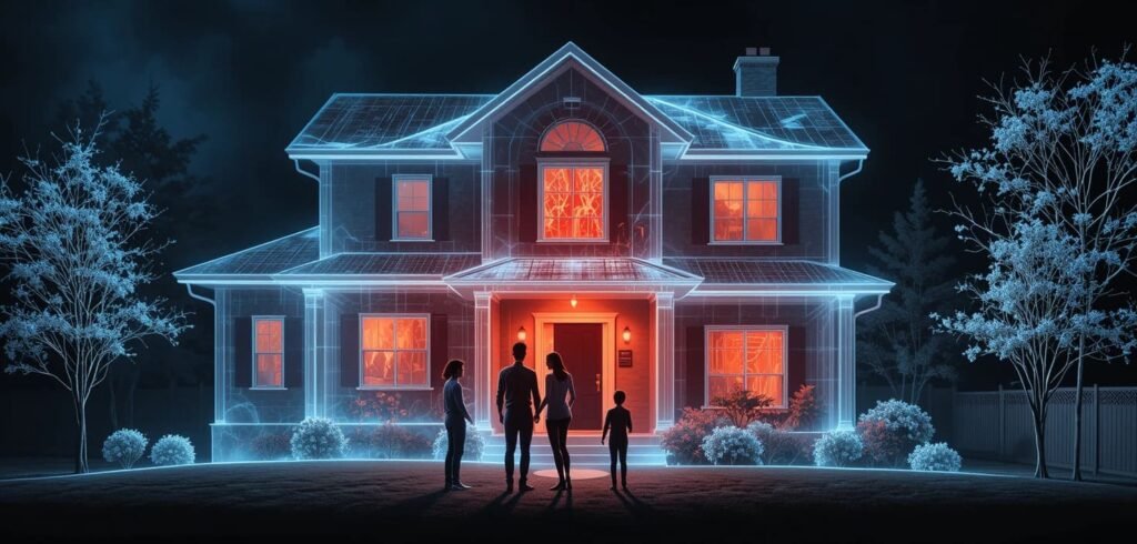 Razón 1 inspección vivienda: Detectar problemas ocultos. Vista de rayos X de casa